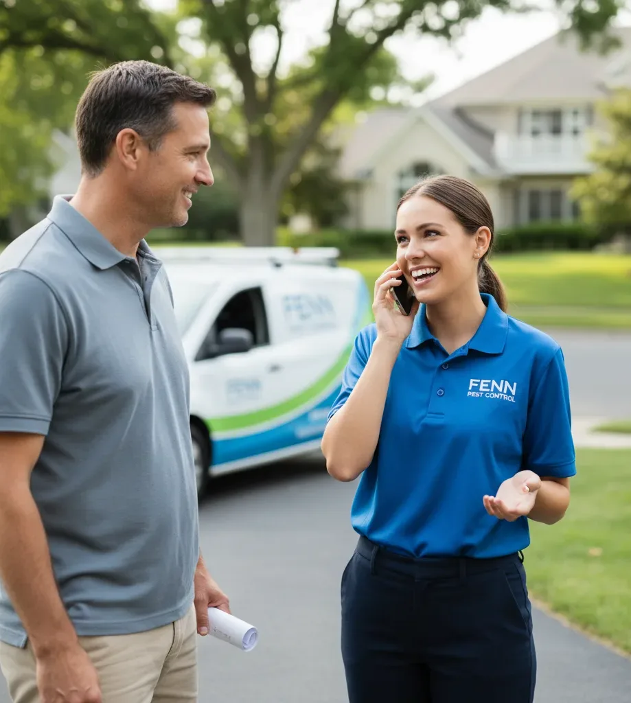 Fenn Pest Control customer support in Ridgefield